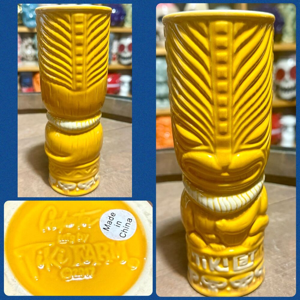Tiki Cat Nefertiti Mug Anthony Carpenter 2017 Kansas City Tiki Farm NOS TikiCat